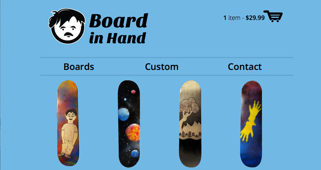 Board in Hand screenshot